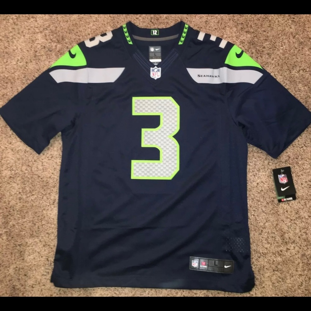 Nike Seattle Seahawks Russell Wilson Limited Jersey